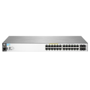 Aruba 2530 24 Switch (24 x 10/100 + 2 x SFP + 2 x 10/100/1000, Managed, L2, virtual stacking, 19")