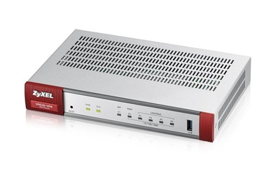 Межсетевой экран Zyxel USG20-VPN, 2xWAN GE (RJ-45 и SPF), 4xLAN/DMZ GE, USB3.0