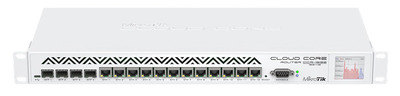 MikroTik Cloud Core Router 1036-12G-4S with Tilera Tile-Gx36 CPU (36-cores, 1.2Ghz per core), 4GB RAM, 4xSFP cage, 12xGbit LAN, RouterOS L6, 1U rackmount case, Dual PSU, LCD panel, r2 version