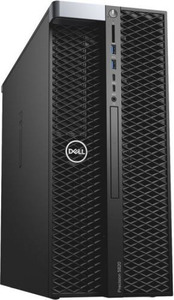 Precision T5820 Core i9-10900X (10 cores 3,5GHz)16GB (2x8GB) DDR4 256GB SSD (M.2 PCIe)+ 1TB (7200 rpm) Nvidia Quadro P2200 (5GB DDR5)TPM 950W RTX Chassis W10 Pro3 years NBD