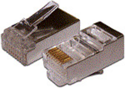 Коннектор RJ45 STP 8P8C, универсальный, cat.5e, 100 шт.