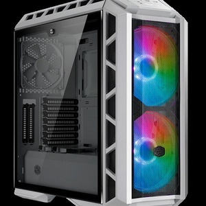 Cooler Master MasterCase H500P Mesh White, USB3.0x2, USB2.0x2, 2x200 ARGBFan, 1x140Fan, Full Tower, w/o PSU