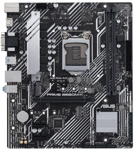 ASUS PRIME B560M-K, LGA1200, B560, 2*DDR4, D-Sub + HDMI, SATA3 + RAID, Audio, Gb LAN, USB 3.2*6, USB 2.0*6, COM*1 header (w/o cable), mATX; 90MB16S0-M0EAY0
