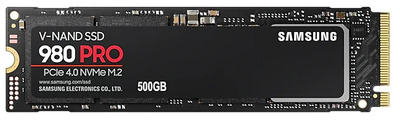 SSD M.2 (PCI-E NVMe) 500 Gb Samsung 980 PRO (R6400/W2700MB/s) (MZ-V8P500BW analog MZ-V7P512BW)