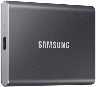 SSD Samsung T7 External 2Tb (2048GB) GRAY TOUCH USB 3.2 (MU-PC2T0T/WW)