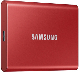SSD Samsung T7 External 2Tb (2048GB) RED TOUCH USB 3.2 (MU-PC2T0R/WW)