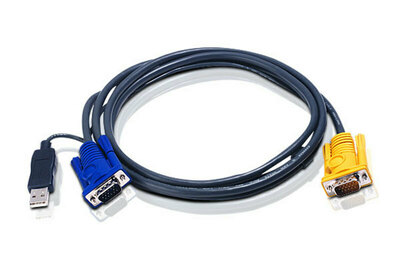 ATEN Intelligent cable HDB15m/USBAM; 3M