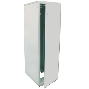 Шкаф телекоммуникационный напольный 22U (600x600) дверь металл (2 места)