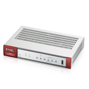 Межсетевой экран и Wi-Fi контроллер Zyxel ZyWALL VPN50, 1xWAN GE (RJ-45 и SFP), 4xLAN/DMZ GE, USB3.0, AP Controller (8/40), с подписками на 1 год (CF, Geo IP, SD-WAN)