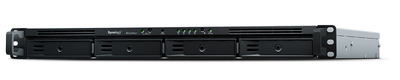 Synology Rack 1U,QC 2.2GHz CPU/8GB(upto64GB)/RAID 0,1,10,5,6,F1/upto4 HS HDD(3.5"/2.5"SATA)or2xM.2 2280 NVMe/SATA SSD(upto16withRX1217/RX1217RP)/2xUSB/4GbE(+1Expslot)/iSCSI/2xIPcam(upto75)/2xPS/norail