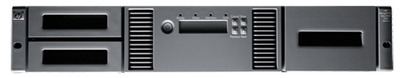 HPE MSL2024 0-Drive Tape Library (up to 1 FH or 2 HH Drive), incl. Rack-mount hardware