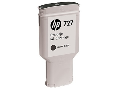 Cartridge HP 727 для DJ T920/T1500/T2500/T930/T1530/T2530, черный матовый (300мл)