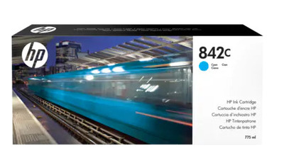 Cartridge HP 842C для PageWide XL 8000, голубой, 775 мл
