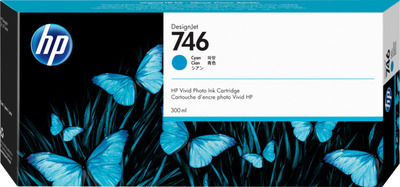 Картридж HP 746 для DesignJet Z6/Z9+ series, голубой (300мл)