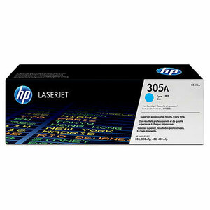 Cartridge HP 305A для CLJ Color M351/M451/MFP M375/MFP M475, голубой (2600 стр.)