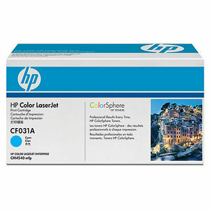 Cartridge HP 646A для CM4540 MFP, голубой (12 500 стр.)