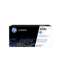 Cartridge HP 656X для CLJ M652/M653, голубой (22 000 стр.)