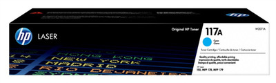 Cartridge HP 117A для Color Laser 150/178/179, голубой (700 стр.)