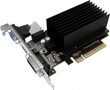 PALIT PA-GT730K-2GD3H // NEAT7300HD46-2080H // nVidia GeForce GT 730 2048Mb 64bit DDR3 800/1804 DVIx1/HDMIx1/CRTx1/HDCP RTL