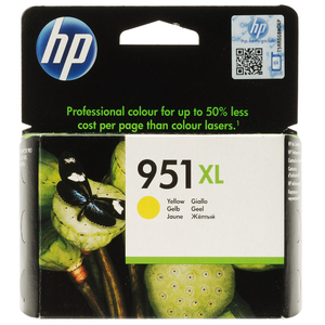 Cartridge HP 951XL для Officejet Pro 8100/ 8600, желтый, 16 мл