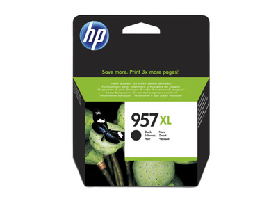Cartridge HP 957XL Extra High Yield, для OJP 8720/8730/8210, черный (3000 стр.)