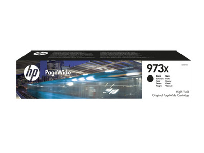 Cartridge HP 973X PageWide увеличенной емкости, для PW Pro 477/452, черный (10000 стр.)