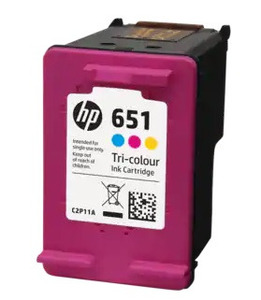 Cartridge HP 651 струйный трехцветный (300 стр)