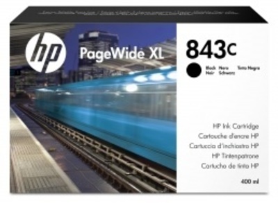 Cartridge HP 843C для PageWide XL 5000/4x000, черный, 400 мл