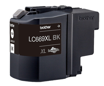 Тонер струйный Brother LC669XLBK черный (2400стр.) для Brother MFC-J2320/J2720