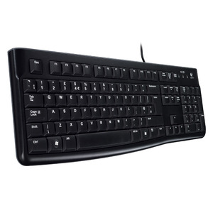 Logitech Keyboard K120, USB, black, [920-002522]