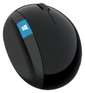 Microsoft Wireless Sculpt Ergonomic Mouse, Black