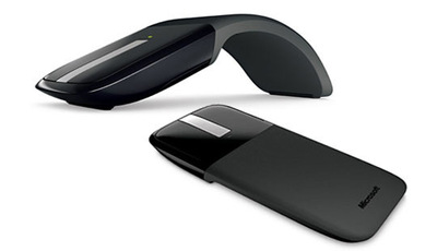 Microsoft Wireless ARC Touch Mouse, USB, Black