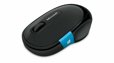 Microsoft Wireless Sculpt Comfort Mouse, Bluetooth, Black
