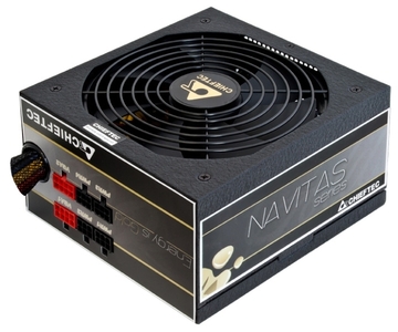 Chieftec PSU GPM-1000C 1000W Navitas CabMan ATX2.3 EPS12 RTL 14cm 80+Gold Fan Active PFC 20+4, 2x8p, Man 2x(5xSATA), 3xMolex+Floppy, 2x8(6+2)