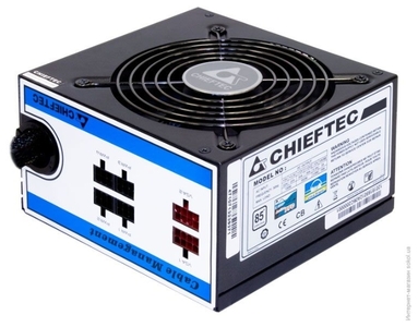 Chieftec PSU CTG-650C 650W EPS12 Cab Manag 85+ 230V Retail 12cm Fan APFC (20+4),4+8p, Mod 2(3xSATA), 2(2xMolex+Floppy),2(6+2), 230V Only