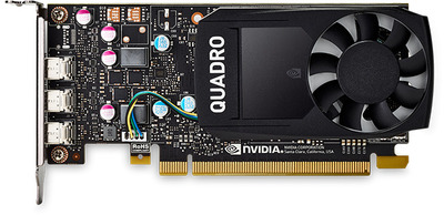 PNY Nvidia Quadro P400 2GB DDR5, PCIE, 64-bit 256 Cores, 3*mDP1.4, 3*mDP to DP 1xmDP to DVI-D SL adapter, ATX bracket, Retail