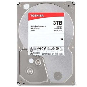 Toshiba Desktop P300 3.5" HDD SATA-III 3Tb (3000Gb), 7200rpm, 64MB buffer