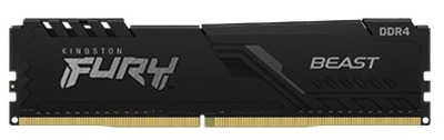 Kingston 8GB 2666MHz DDR4 CL16 DIMM FURY Beast Black