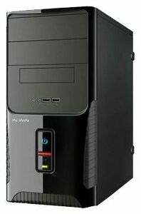 Mini Tower InWin ENR029 Black 400W RB-S400T70 2*USB 3.0+AirDuct+Audio mATX