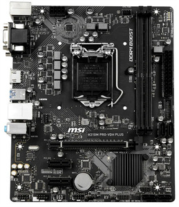 MSI H310M PRO-VDH PLUS // Socket 1151, iH310, 2*DDR4, PCI-E, SATA 6Gb/s, ALC887 8ch, GLAN, USB3.1, D-SUB + DVI-D + HDMI, mATX, RTL