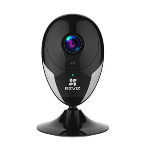 Ezviz C2C (720P) черная 1Мп внутренняя Wi-Fi камера c ИК-подсветкой до 5м 1/4'' CMOS матрица; объектив 2.8мм; угол обзора 111°; ИК-фильтр; 0.02лк @F2.2; DWDR, 3D DNR; встроенный микрофон и динамик;
