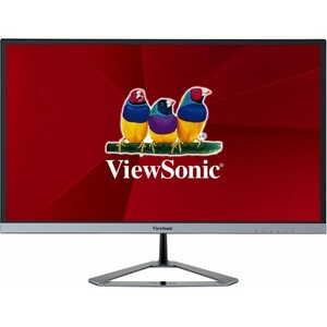 Viewsonic 23.8" VX2476-SMHD IPS LED, 1920x1080, 4ms, 250cd/m2, 178°/178°, 80Mln:1, D-Sub, HDMI, Display Port, колонки, Silver Black