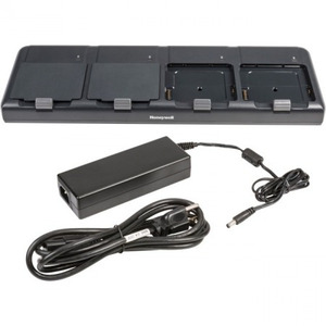 Honeywell ASSY: Quad battery charger for charging EDA50/EDA50hc/EDA51 batteries EU Kit (contains PSU and power cord)