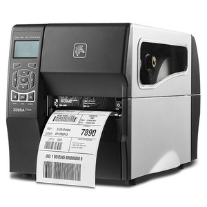 Zebra TT Printer ZT230; 300 dpi, Euro and UK cord, Serial, USB, and ZebraNet n Print Server Rest of World, Peel