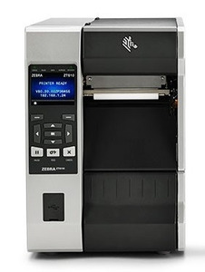 Zebra TT Printer ZT610; 4'', 203 dpi, Euro and UK cord, Serial, USB, Gigabit Ethernet, Bluetooth 4.0, USB Host, Tear, Color, ZPL