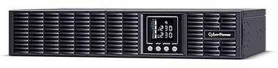 CyberPower PLT1000ELCDRT2U Line-Interactive 1000VA/900W USB/RS-232/EPO/SNMPslot (8 IEC С13)