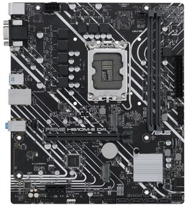 ASUS PRIME H610M-E D4-CSM, LGA1700, H610, 2*DDR4, DP+D-Sub + HDMI, SATA3, Audio, Gb LAN, USB 3.2*4, USB 2.0*6, COM*1 header (w/o cable), mATX ; 90MB19N0-M0EAYC
