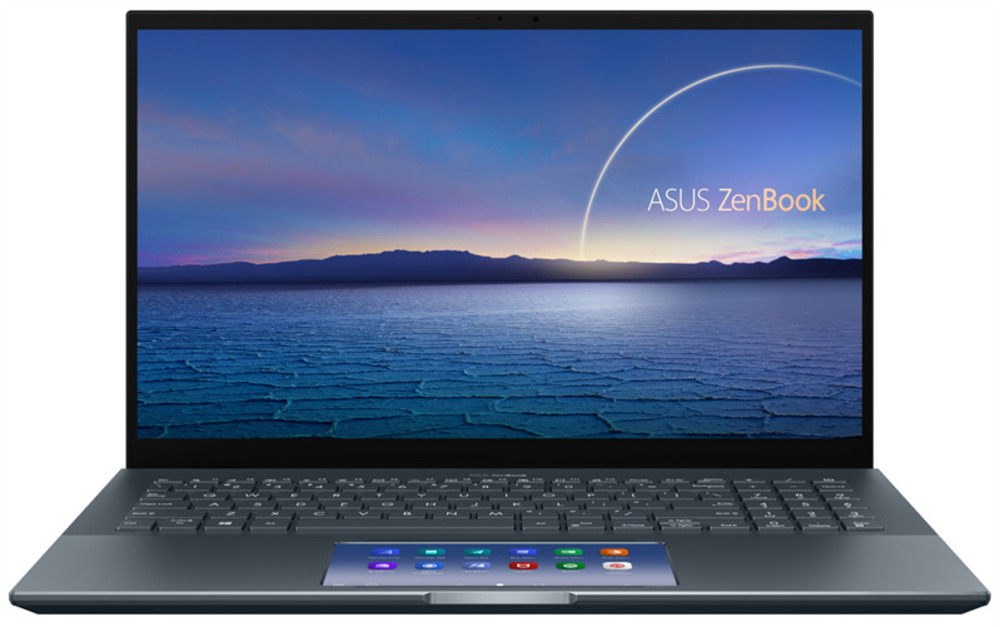 ASUS Zenbook 15 UX535LH-BO126R Core i5-10300H/16Gb/512Gb SSD M2/GTX 1650 4Gb/15.6 FHD Touch screen IPS 1920x1080/WiFi6/BT/ScreenPad 2.0/Windows 10 Pro/1.8Kg/Pine Grey