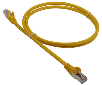 Патч-корд LANMASTER LSZH FTP кат.5e, 2.0 м, желтый