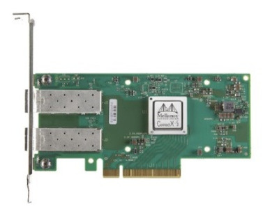 Mellanox ConnectX-5 EN network interface card, 10/25 Gbe dual-port, SFP28, PCIe3.0 x8, tall bracket, ROHS R6, 1 year